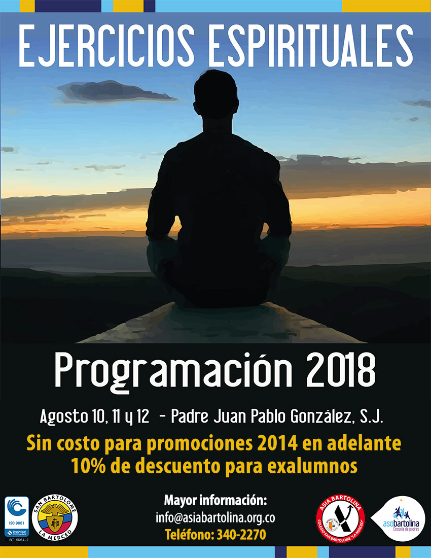 EJERCICIOS ESPIRITUALES - Sin costo para promociones 2014 en adelante